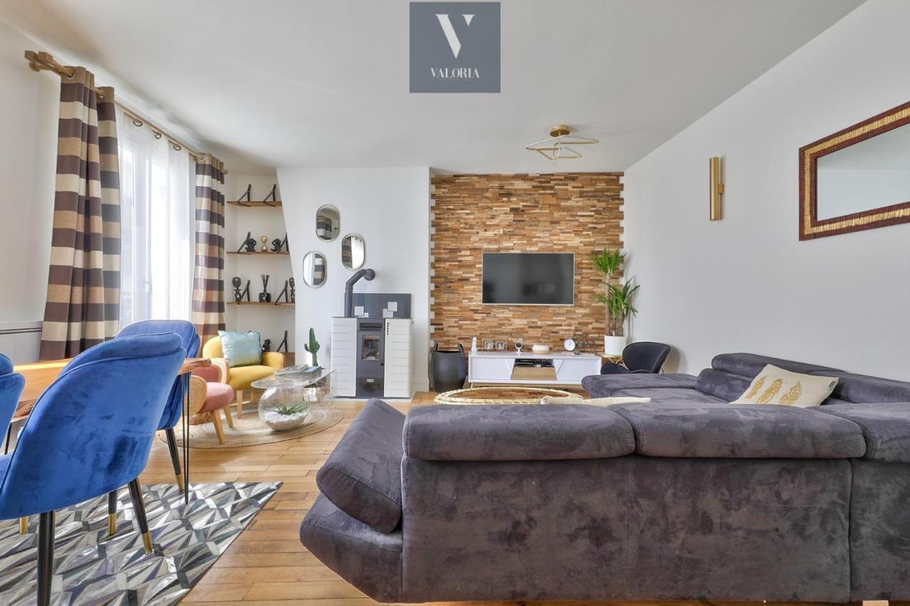 Appartamento Spacieux Et Confortable T3 Dans Parigi Esterno foto
